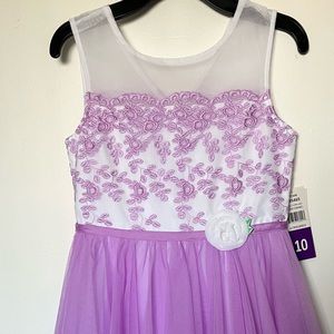 Jona Michelle lilac dress (size 10)